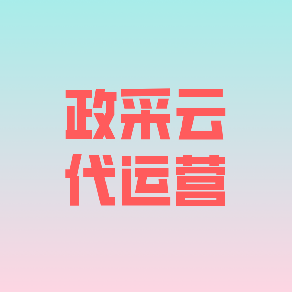 巴彦淖尔政采云代运营